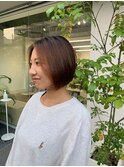 前下がりボブ