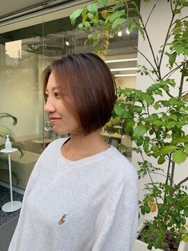 ツバメ ヘアー(TSUBAME HAIR) 前下がりボブ