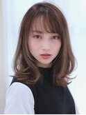 《Agu hair》抜け感がマストヌーディーミディ