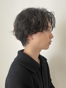 マイロ(mailo) メンズサイドパート×ニュアンススパイラルパーマ