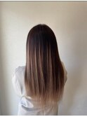 #プルエクステ#髪質改善#カラー
