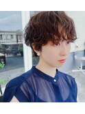 クセ毛を生かしたクリームパーマ♪