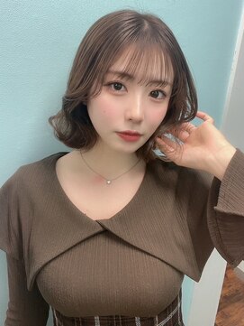 アイ ムア(I MUA) 前髪ありこなれミディ/大人ボブ