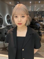 ジーナ 渋谷神南(Zina)&nbsp;ホワイトベージュ◎ボブ