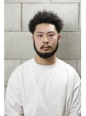 ローフェード×ツイストパーマ <池袋> <理容室> <バーバー>