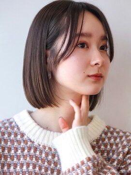 ラフ フロム ガーデン(Laf from GARDEN) 小顔ヘア/ボブ/黒髪/ワンレン/韓国風/縮毛矯正/イルミナカラー