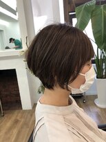 アメリ(Ameri)&nbsp;-Ameri-藤川☆ショートボブ【浜町/ショート/ボブ/髪質改善】