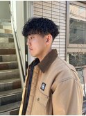波巻きパーマ/メンズカット/メンズパーマ/ダウンパーマ