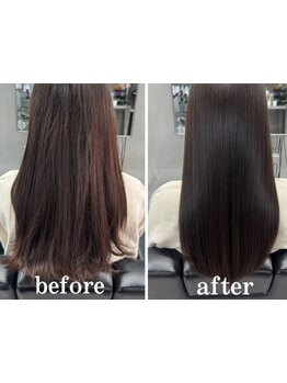 髪質改善メニューが豊富♪クセ毛・うねり・広がりにお困りの方はぜひ一度お越し下さい★［髪質改善TR］