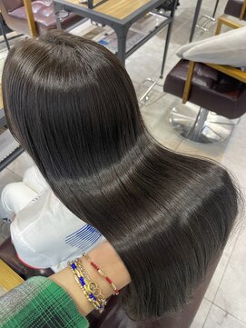 コート 表参道(Cote) ブリーチなし透明感カラー/アッシュグレージュオリーブブラウン