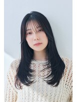 エイチツーオーアヴェダ 渋谷ヒカリエＳｈｉｎＱｓ店 クロードモネＨ２Ｏアヴェダ レイヤーカット/ダークグレーカラー/渋谷/渋谷駅