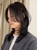 ジアン テラス(GIEN TERRASSE)&nbsp;ハッシュカット韓国レイヤーレイヤーカット/岸本 理希