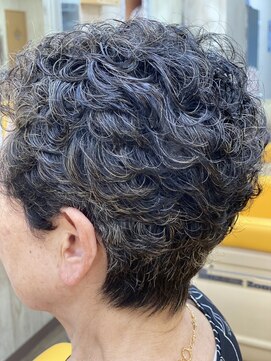 ブレイブシザー(BRAVE SCISSOR) ノーブローで決まる◎ふんわり大人パーマスタイル