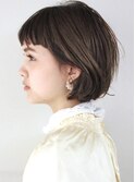 耳かけボブ　ふんわり　ミニボブ　ボブ　伸ばしかけボブ　青山