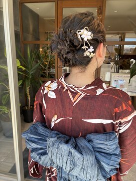 美容室 アイディー i-dee ボブアレンジ