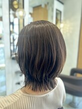 フィラージュ サロンドウィズ(filage SALON DE WITH) くびれミディアムレイヤー