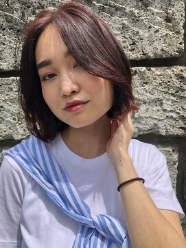 ミリミリ(milimili) カシスブラウンボブレイヤー