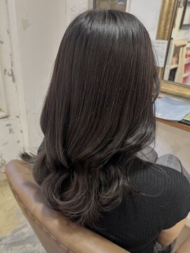 セライロ 千葉(celilo) ショコラグレージュ グレージュ 暗めカラー 透明感【momoka】