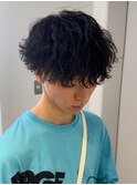 メンズマッシュ/スパイラルパーマ/池袋メンズカット