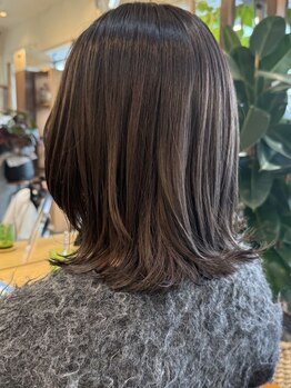 ヴィサージュヴィフ パワード バイ モンス(VISAGEVIF POWERED BY MONS)の写真/[市川駅2分]白髪染めでも明るい色味を楽しめる♪デザイン性の高いハイライトやインナーカラーもおすすめ◎