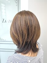 ザザ 高田馬場(ZA/ZA)&nbsp;ミディアムレイヤー　ソフトウルフ