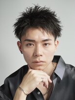 ネクストメンズ 表参道(NEXT men's)&nbsp;サーフカール/スパイキーショート/ブルーブラック/表参道