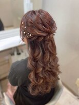 ヘアセットサロン ミント(Hair set salon MINT)&nbsp;ルーズハーフアップ