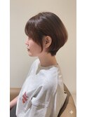 『王道ショート』　丸みショート