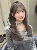 ロンドガーネット 池袋(Lond garnet)&nbsp;暗めカラー/グランマッシュ/デザインカラー/レイヤーカット/池袋