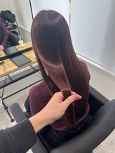 リアン(Lien)&nbsp;#20代#30代#40代髪質改善カラー×レッドブラウン