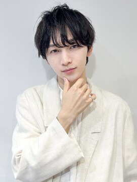 レトン 銀座(leton) サーフカール/フェザーパーマ/マッシュ/センターパート/メンズ