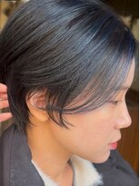 カフェアンドヘアサロン リバーブ(cafe&hair salon re:verb)&nbsp;ネイビーブルーハイライト☆