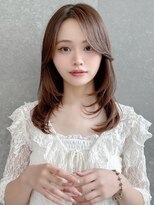 ロンドクレール 川崎(Lond clair) レイヤーカットで小顔印象!顔周りデザインがポイント/川崎81