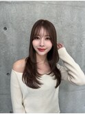 ♪ 韓国顔周り/ハイレイヤーカット/ミディアムレイヤー/銀座33