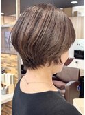 丸みショート