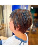 イノセンツ(Innocent'S)&nbsp;ハイライト/ブルー/ショート/ミルクティーブラウン