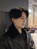 ボンドストーリーホワイト(BondStory White) 【Men‘s】センターパートスタイル 【東出】