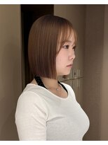 メゾンマイル 恵比寿(maison mile)&nbsp;髪質改善×ヘーゼルベージュ[恵比寿/髪質改善/レイヤーカット]