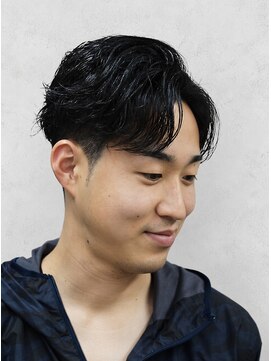 スター(STAR) センターパート×ニュアンスパーマ｜好印象ヘア