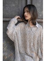 ヘアーラニッシュ 船橋店(hair Lanish)&nbsp;大人のバニラページュxバレイヤージュカラー/20代30代40代