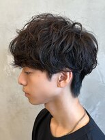 エリマバイフィフス 調布(elima by fifth) 束感と軽さが際立つメンズパーマスタイル◎