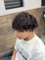 ロルド シェリ(Rold Cheri)&nbsp;【山本智文】ツイストスパイラルパーマメンズマッシュ