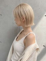 シェル 国分寺(shell)&nbsp;ワンホンレイヤー/ミルクティーブロンド/ダークブルー/国分寺