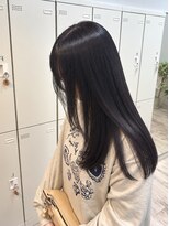 ニュースエン(newseN:) ネイビーブラック/ブリーチなし/バイカルテ/髪質改善/新潟