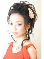 ブリエ(briller)&nbsp;後れ毛のこし　ルーズカールアップ