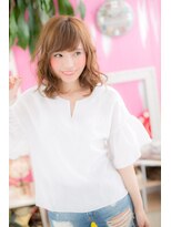 ミック 日暮里店(miq)&nbsp;スイングカールの小顔ミディ