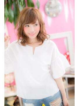 ミック 日暮里店(miq) スイングカールの小顔ミディ