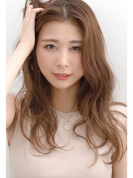 ヘア アンド スパ エジェリ プリム(hair&spa egerie prime) 大人可愛いナチュラルウェーブ/アースカラー/30代40代50代