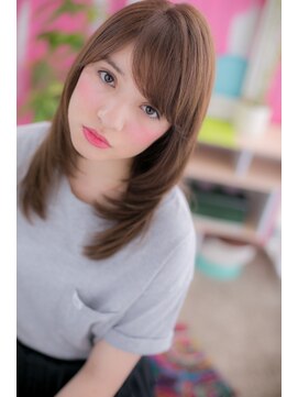 ミック 日暮里店(miq) 女の子らしさ引き立つ♪束感セミディa