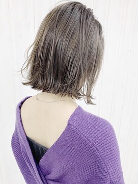 リヴ オオサカ(LIV OSAKA) 【 LIV OSAKA 】3Dカラー_外ハネボブ_イルミナカラー